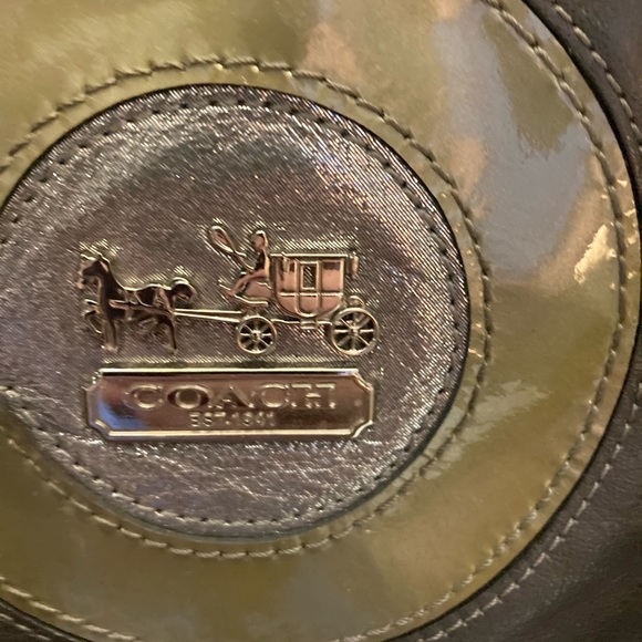 COACH MIA INLAID LOGO Handbag. 15748 PATCHWORK SHOULDERBAG tote purse​ - Picture 6 of 16